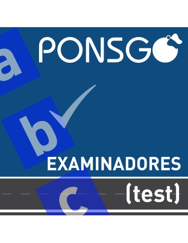 EXAMINADORES DE TRÁFICO - Acceso a la plataforma de test PonsGo (oposición turno libre)