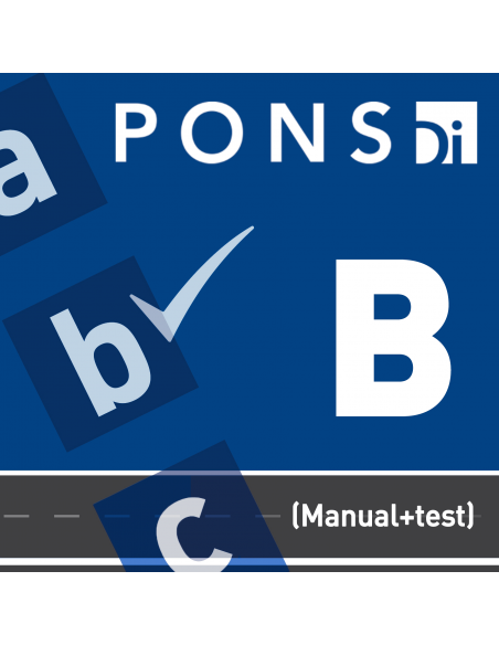 Acceso a plataforma PONSDIGITAL.ES para la preparación del permiso B (1 mes) Acceso a plataforma PONSDIGITAL.ES para la preparación del permiso B (1 mes)